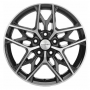 Легковой диск Khomen Wheels KHW1709 7x17 5x108 ET50 63,35 Black-FP