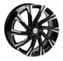 Легковой диск Khomen Wheels KHW1901 7,5x19 5x114,3 ET49,5 67,1 Black-FP